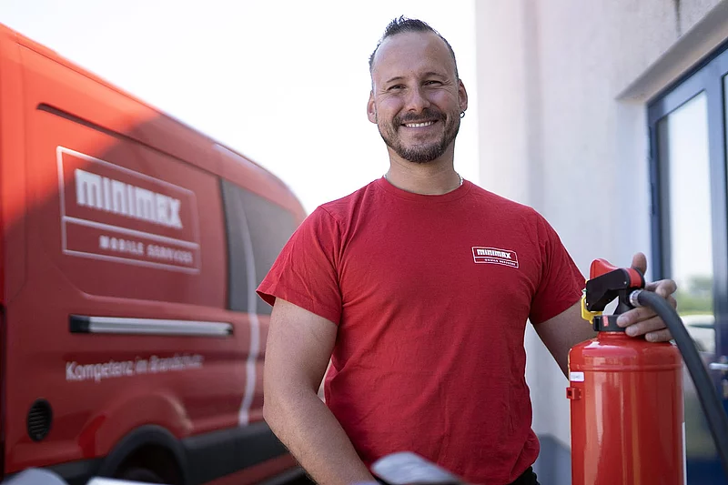Instandhaltung und Wartung Feuerlöscher
