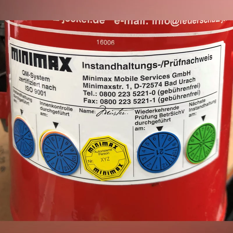 01. Qualitätsoffensive Wartung Feuerlöscher