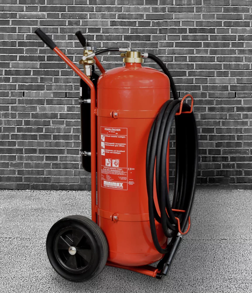 fahrbares Feuerlöschgerät (50 Liter)