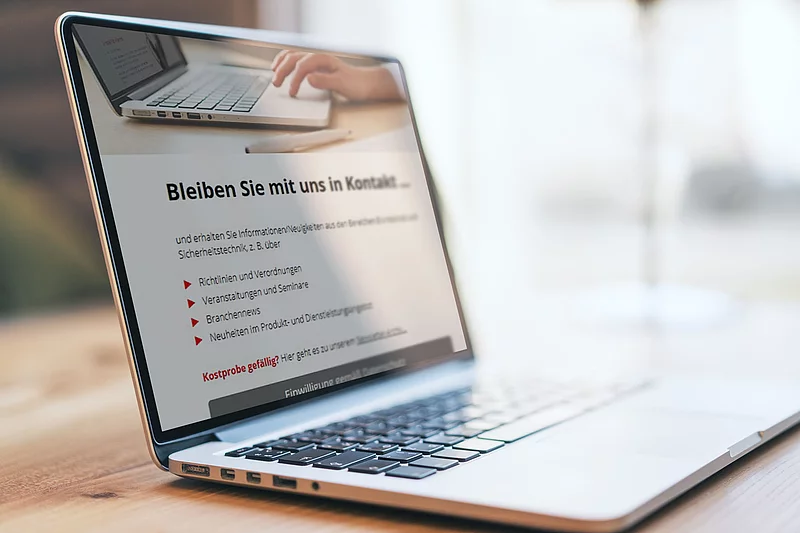 Newsletter-Anmeldung