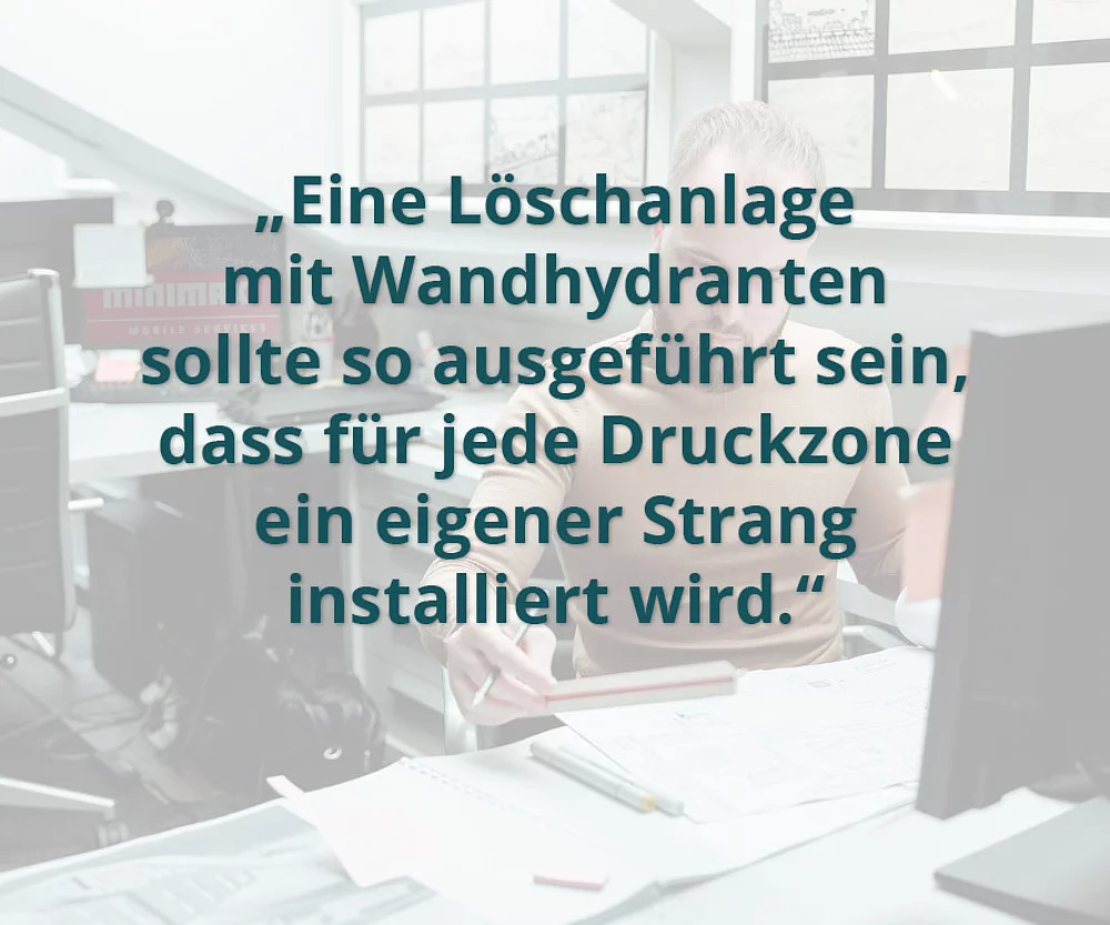 Brandschutzfachbetriebe, wie die Minimax Mobile Services, berechnen die in den Anlagen auftretenden Drücke bereits in der Planungsphase