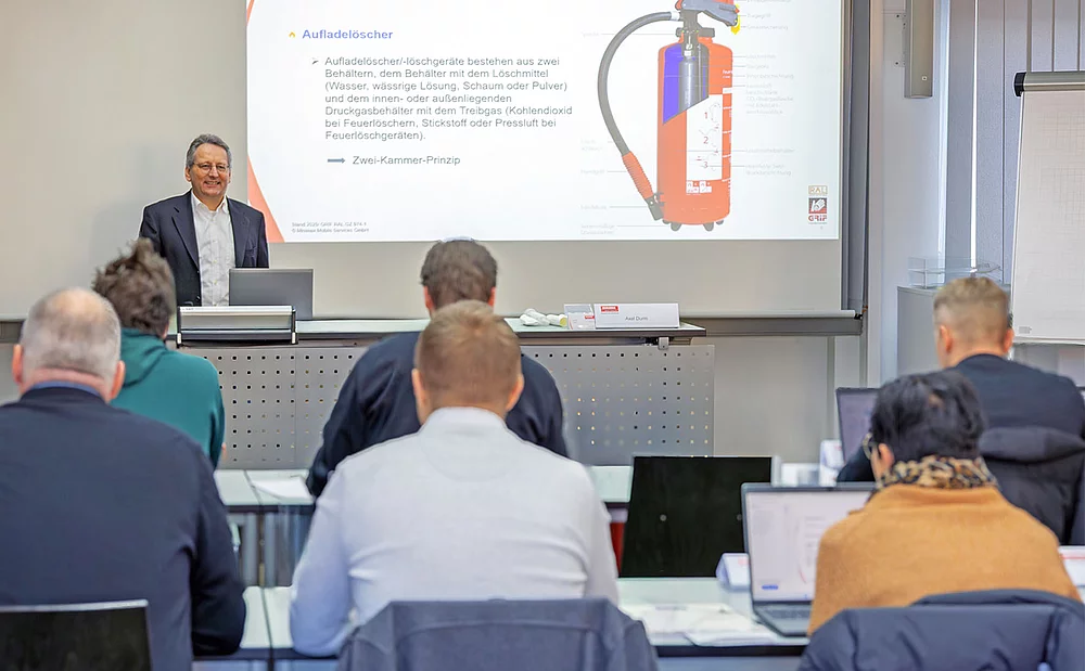 Die Ausbildung zu Brandschutzbeauftragten wird auch über die Minimax-Brandschutz-Akademie angeboten