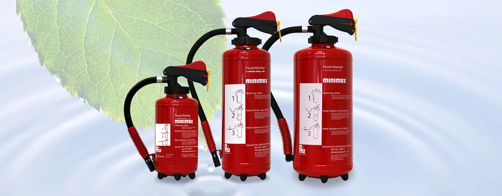 hochwertige Feuerlöscher für alle Brandklassen von Minimax