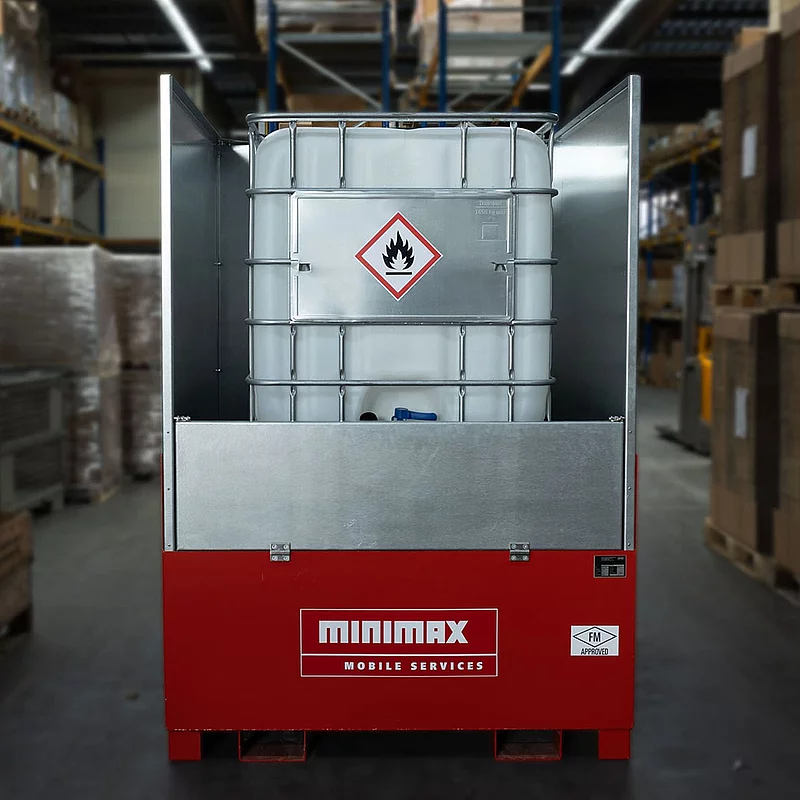 BWCon 1.400 mit IBC und geschlossenem Spritzschutz