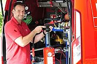 Wartung von Feuerlöschern